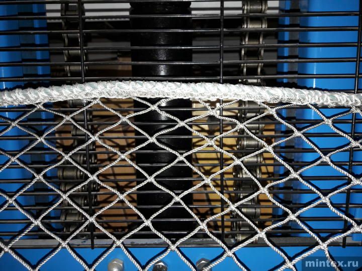 Оверлок для рыболовных сетей пришивание веревки